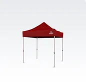 Pawilony ogrodowe - BRIMO Namiot rozkładany 2x2m - bez 3 ścian - Czerwony - miniaturka - grafika 1