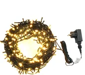 Oświetlenie świąteczne - vidaXL Sznur 1000 lampek LED, IP44, 100 m, ciepłe białe światło - miniaturka - grafika 1