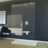 Kabiny prysznicowe - Besco Aveo Due 140x195 AVD-140-195-C - miniaturka - grafika 1