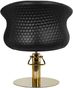 GABBIANO ACTIVESHOP Fotel Fryzjerski Wersal Złoto Czarny - Fotele fryzjerskie - miniaturka - grafika 10