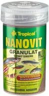 Pokarm dla ryb - Tropical Granulat nanovit niewielkie granulat koernchenzur paszy od małych ryb ozdobnych, 2er Pack (2 X 100 ML) - miniaturka - grafika 1