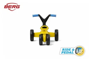 Berg GOKART GO2 SPARX JEŹDZIK NA PEDAŁY ŻÓŁTY 24.50.04.00 - Jeździki dla dzieci - miniaturka - grafika 4