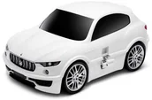 Walizki dla dzieci - Welly Ridaz Maserati Lavante - biały - Walizka samochód Ridaz Maserati Ridaz_white - miniaturka - grafika 1
