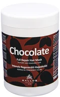 Maski do włosów - Maska do pielęgnacji włosów suchych i zniszczonych Kallos Chocolate Full Repair Hair Mask 1000ml - miniaturka - grafika 1