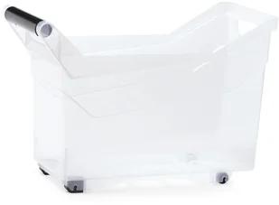 PROSPERPLAST Pojemnik NUK przezroczysty 38 cm x 18 cm x 26 cm - Pudła i pojemniki do przechowywania - miniaturka - grafika 2