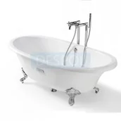 Wanny - Roca Newcast Classic 170x85 do zabudowy 170x85 A233650007 - miniaturka - grafika 1