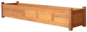 Donice - vidaXL Skrzynia na rośliny z drewna akacjowego, 150 x 30 25 cm - miniaturka - grafika 1