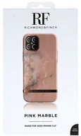 Etui i futerały do telefonów - Richmond & Finch Etui iPhone 12 Mini, pink marble 7350111352646 - miniaturka - grafika 1