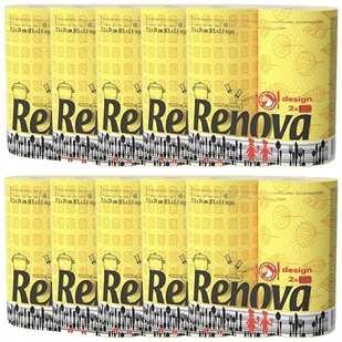 Renova Ręcznik papierowy 2szt Deco wzory stylowy - Ręczniki papierowe - miniaturka - grafika 2