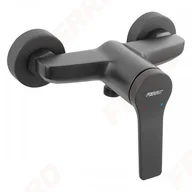 Baterie wannowe i prysznicowe - Ferro STRATOS natryskowa czarny BSC7BL - miniaturka - grafika 1