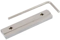 Karnisze - Łącznik do szyny biały/aluminium 3673 - miniaturka - grafika 1