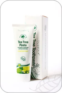 MELALEUCA Tea Tree Pasta do zębów z ROZMARYNEM antybakteryjna (bez fluoru) 75g MELALEUCA 71MELTEAPA - Pasty do zębów - miniaturka - grafika 2