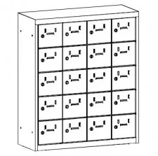 Malow Szafka śniadaniowa SUS 245p drzwi skrzydłowe-przelotowe SUS 245p - Szafki biurowe Malow Szafka śniadaniowa SUS 245p drzwi skrzydłowe-przelotowe SUS 245p - Szafki biurowe - miniaturka - grafika 1
