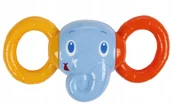 Grzechotki dla dzieci - Bright Starts kolorowa Grzechotka Słonik gryzak - miniaturka - grafika 1
