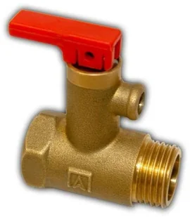 Afriso Zawór bezpieczeństwa z zaworem zwrotnym 1/2 6,7 BAR TYP AF-4 42212 - Akcesoria grzewcze - miniaturka - grafika 2