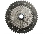 Kasety rowerowe - SHIMANO Kaseta Deore XT CS-M8000 srebrny / Ilość biegów: 11 / Stopniowanie: 11-46 ICSM8000146 - miniaturka - grafika 1