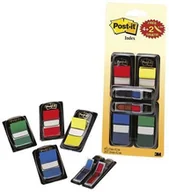 Zakładki indeksujące - Post-It 3M Zestaw promocyjny (680-VAD5EU), PP, 25x43mm/12x43mm, 4x50/2x24 kart., mix kolorów 3M-70005056984 - miniaturka - grafika 1