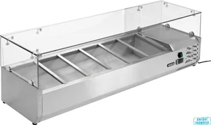 Yato WITRYNA CHŁODNICZA NADSTAWNA 6x1/3 GN YG-05330 - Szafy i witryny chłodnicze - miniaturka - grafika 2