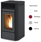 Piece wolnostojące - Red Piecyk na pellet RED Camelia Air blacha 8 kW - miniaturka - grafika 1