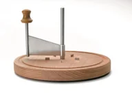 Siekacze tarki i szatkownice - Ibili Tarka do czekolady sera 788100 stal nierdzewna inox drewno bukowe - miniaturka - grafika 1