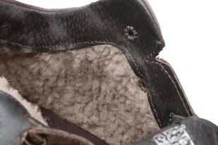 MANITU Trzewiki zimowe MANITU 670296-2 Braun Brązowe ocieplane 26367 - Buty zimowe męskie - miniaturka - grafika 5