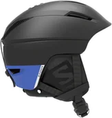 Kaski narciarskie - Salomon Pioneer C.Air Kask Narciarski Black/Race Blue M - miniaturka - grafika 1