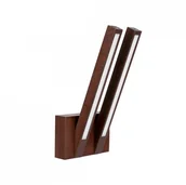 Lampy ścienne - Spotlight Premium Collection Kinkiet Linus OUT 2437276 SPOTLight Premium Collection podwójna oprawa z drewna bukowego 2437276 - miniaturka - grafika 1