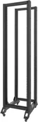 Szafy rack - Lanberg Szafa open rack 19 42U 600x800mm czarna OR01-6842-B - miniaturka - grafika 1