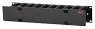 APC Horizontal Cable Manager, 1U x 4" Deep, Single-Sided with Cover AR8602A - Akcesoria do szaf serwerowych - miniaturka - grafika 3