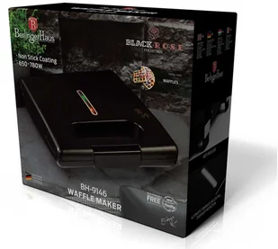 Lumarko Berlinger Haus Gofrownica Opiekacz Do Gofrów Berlinger Haus Bh-9146 BH-9146 Kinghoff - Grille - miniaturka - grafika 5