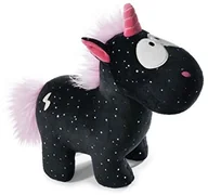 Maskotki i pluszaki - Nici pluszowe zwierzątko jednorożec Carbon Flash 3 rozmiary do wyboru, pluszak z miękkiego pluszu w jakości, super czarny jednorożec, dekoracja, pluszak lub zabawka dla dzieci, 13 cm/22 cm/32 cm, 32 c - miniaturka - grafika 1
