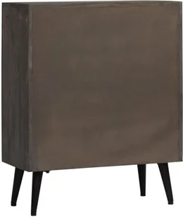 vidaXL Szafka z litego drewna mango, 60 x 30 x 76 cm - Komody - miniaturka - grafika 7