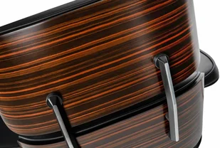 Fotel biurowy, krzesło biurowe King Home Fotel biurowy LOUNGE GUBERNATOR czarny heban skóra naturalna podstawa czarna T044.OFFICE.BL.EBONY - Fotele i krzesła biurowe - miniaturka - grafika 10