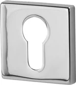 Szyldy i rozety - Dnd Martinelli ROZETA KWADRATOWA VDS WKŁADKA R35V CHROM 35-0332 - miniaturka - grafika 1