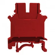 Kostki, złączki, wtyczki - Geberit DEGSON szynowa przelotowa czerwona śrubowa 16mm2 1P VDE UL 7365 PC16-01P-16-00A(H) - miniaturka - grafika 1