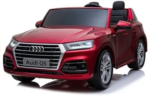 LEANToys   Pojazd na Akumulator Nowe Audi Q5 2-osobowe Czerwone Lakierowane - Pojazdy elektryczne dla dzieci - miniaturka - grafika 3