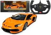 Zabawki zdalnie sterowane - Rastar Auto R/C Lamborghini Aventador 1:14 Pomarańczowy 4651 - miniaturka - grafika 1