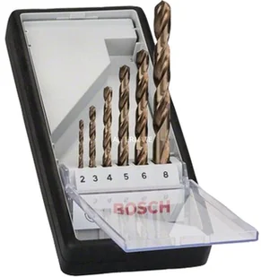 Bosch Professional 6-częściowy zestaw do metalu Robust Line HSS-Co 2; 3; - Wiertła - miniaturka - grafika 2