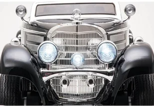 LEAN CARS Auto na akumulator Mercedes 540K Czarny 7723 - Pojazdy elektryczne dla dzieci - miniaturka - grafika 11