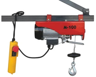 Vidaxl 081 08172262 elektryczna linowa budowlana Minor M-100 + Wysoki maszt + Ramie robocze udźwig 100/200 kg) 72262-uniw - Wciągarki - miniaturka - grafika 2