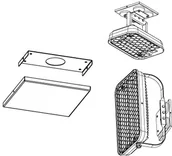 Urządzenia medyczne - STERILON Uchwyt sufitowy UV-C Sterilon Uchwyt sufitowy UV-C Sterilon STERILON 243622 - miniaturka - grafika 1
