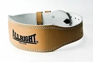 Pasy kulturystyczne - Allright Pas Do Ćwiczeń Siłowych Stabilizujący Skórzany r.M - miniaturka - grafika 1