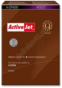 ActiveJet A-DP600 kaseta barwiąca kolor fioletowy do drukarki igłowej Citizen (z - Taśmy do drukarek barwiące - miniaturka - grafika 2