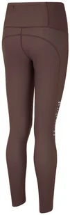 RONHILL RONHILL Legginsy biegowe damskie TECH WINTER TIGHT brązowe - Spodnie sportowe damskie - miniaturka - grafika 2
