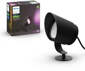 Lampy stojące - Philips Hue WACA lampa stojąca zewnętrzna/kinkiet reflektorek) Lily XL 15W 1050lm 2000K6500K RGB czarna IP65 1746230P7 - miniaturka - grafika 1
