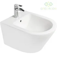 Bidety - Oltens Oltens Jog bidet wiszący z powłoką SmartClean biały 46501000 - miniaturka - grafika 1