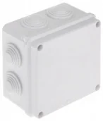 Puszki elektryczne i akcesoria - ABCVISION Puszka odgałęźna z dławnicami PK-100X100 PK-100X100 - miniaturka - grafika 1