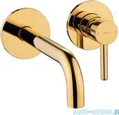 Baterie podtynkowe - Omnires Y bateria umywalkowa podtynkowa złota Y1215HZL - miniaturka - grafika 1