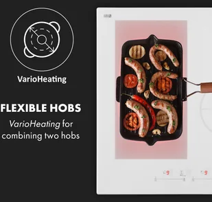 Płyta elektryczna do zabudowy Klarstein Delicatessa 77 Hybrid (CP4-Delicatessa77-HW) - Płyty elektryczne do zabudowy - miniaturka - grafika 5