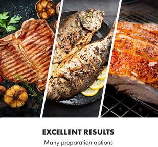 Klarstein Sauenland Mini, grill obrotowy, szpikulec obrotowy, 4W, maks.12 kg, stal nierdzewna GQ5-Sauenland Mini - Grille - miniaturka - grafika 7